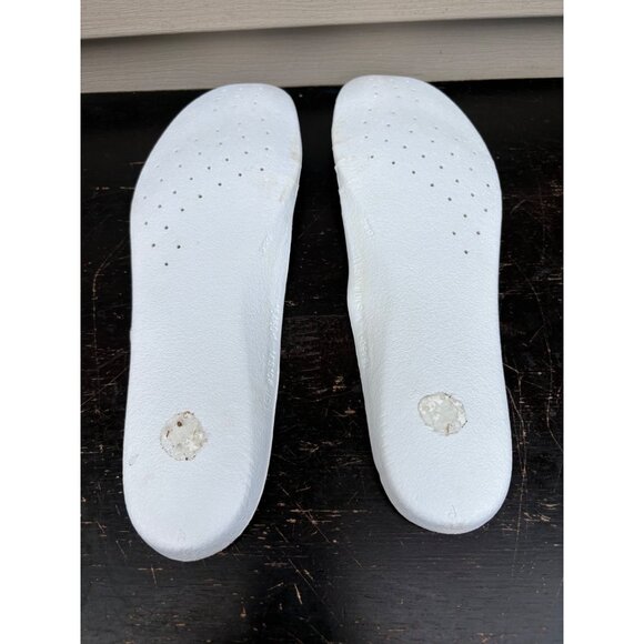 Hoka Orange & White Replacement Shoe Insoles Men's 10 Women's 11 - Picture 2 of 3